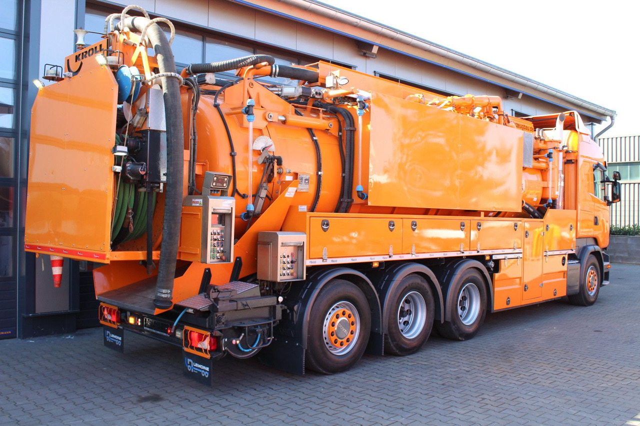 Scania R450 8x4 Kroll 19m³ Wasserrückgewinner Kombi-HD - Camion hydrocureur: photos 3 Scania R450 8x4 Kroll 19m³ Wasserrückgewinner Kombi-HD - Camion hydrocureur: photos 3
