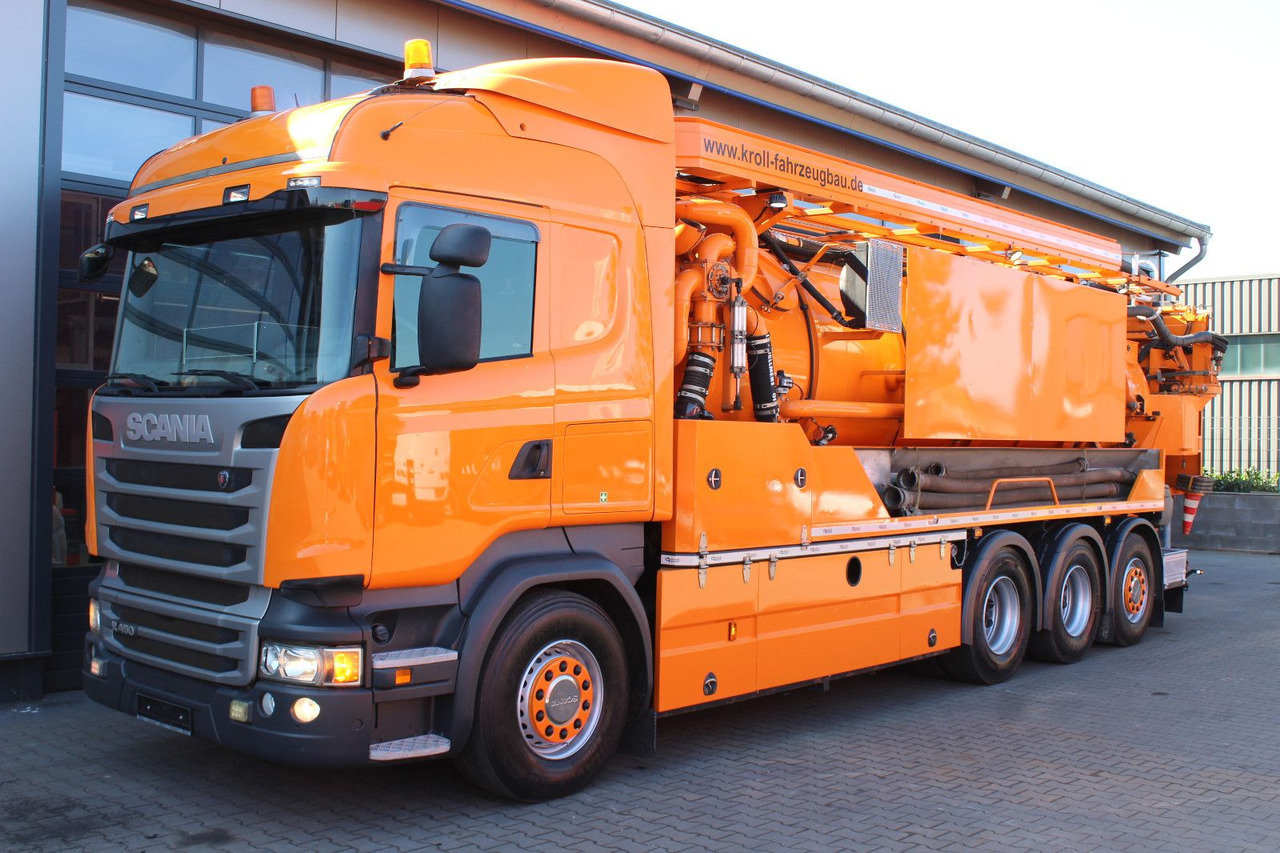 Scania R450 8x4 Kroll 19m³ Wasserrückgewinner Kombi-HD - Camion hydrocureur: photos 4 Scania R450 8x4 Kroll 19m³ Wasserrückgewinner Kombi-HD - Camion hydrocureur: photos 4