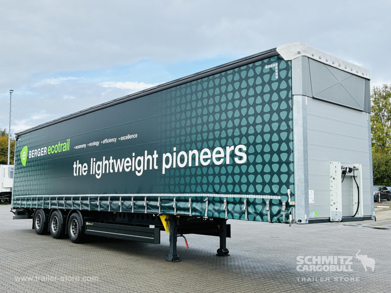 BERGER Auflieger Curtainsider Mega - Semi-remorque rideaux coulissants: photos 1 BERGER Auflieger Curtainsider Mega - Semi-remorque rideaux coulissants: photos 1
