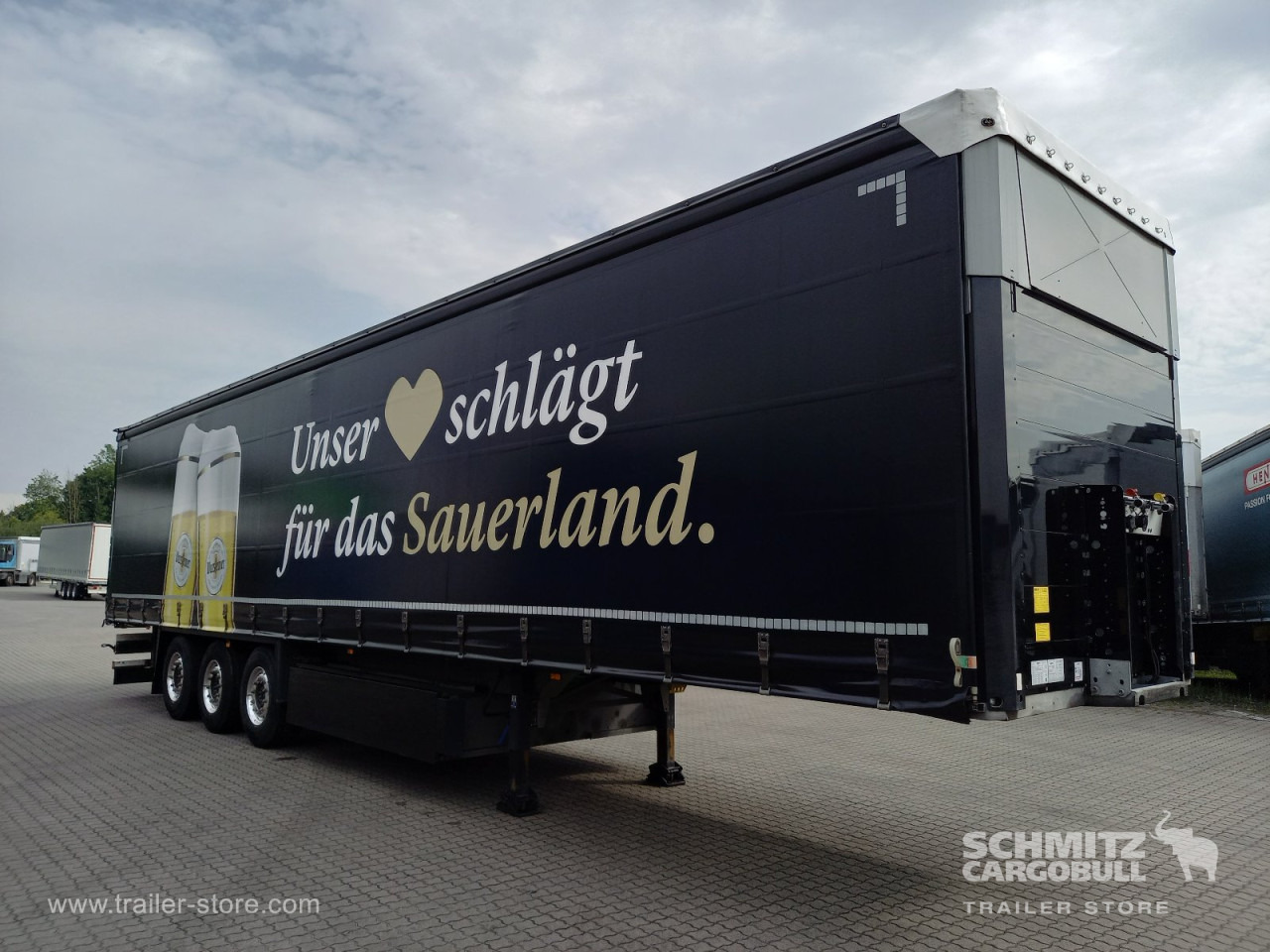 SCHMITZ Auflieger Curtainsider Standard - Semi-remorque rideaux coulissants: photos 1 SCHMITZ Auflieger Curtainsider Standard - Semi-remorque rideaux coulissants: photos 1