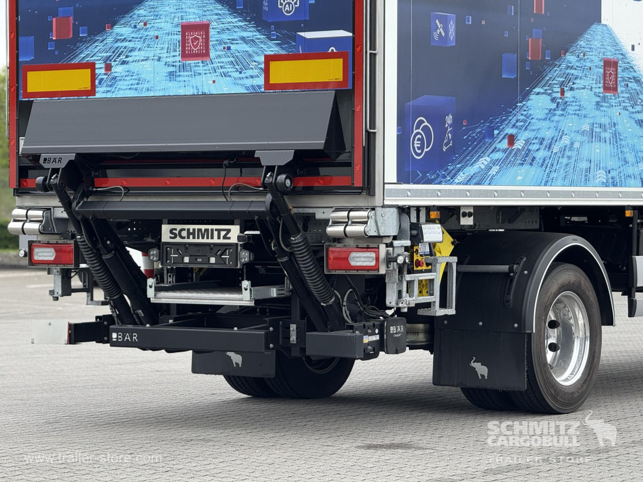 SCHMITZ Auflieger Tiefkühler Standard Taillift - Semi-remorque isothermique: photos 3 SCHMITZ Auflieger Tiefkühler Standard Taillift - Semi-remorque isothermique: photos 3