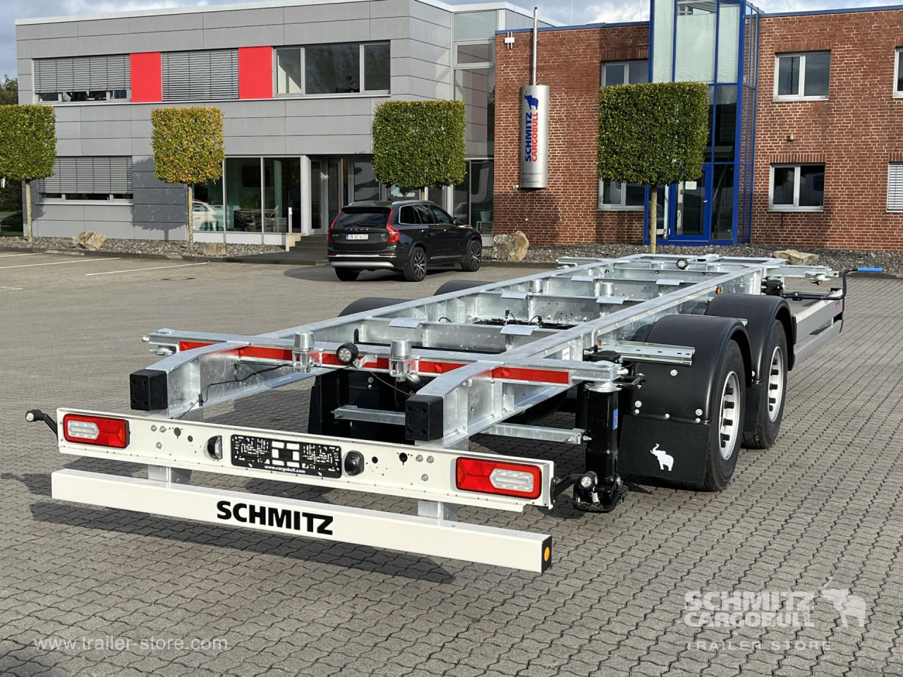 SCHMITZ Zentralachsanhänger Wechselfahrgestell - Remorque porte-conteneur/ Caisse mobile: photos 4 SCHMITZ Zentralachsanhänger Wechselfahrgestell - Remorque porte-conteneur/ Caisse mobile: photos 4