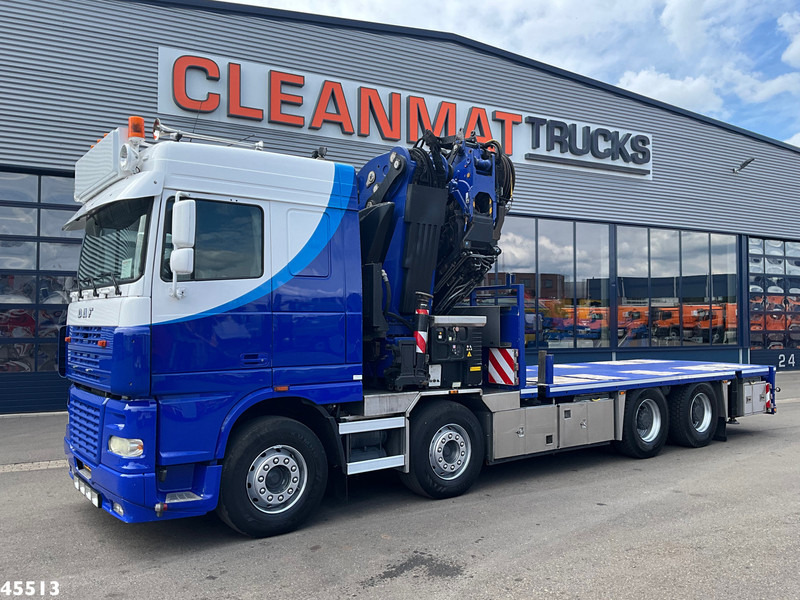 DAF FAD 95 XF 480 8x4 Effer 85 Tonmeter laadkraan + Fly-Jib (Bj. 2012) - Camion grue: photos 2 DAF FAD 95 XF 480 8x4 Effer 85 Tonmeter laadkraan + Fly-Jib (Bj. 2012) - Camion grue: photos 2
