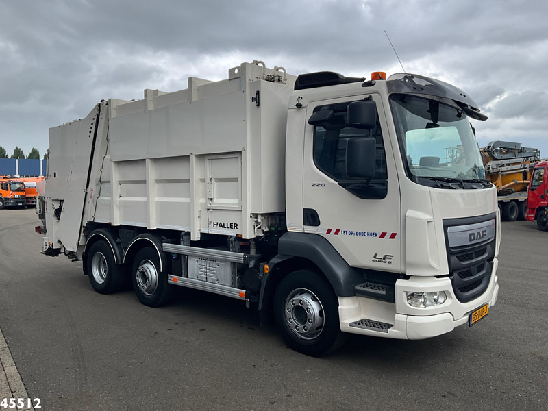 DAF FAG LF 220 Euro 6 Haller 14m³ Just 121.722 km! - Benne à ordures ménagères: photos 3 DAF FAG LF 220 Euro 6 Haller 14m³ Just 121.722 km! - Benne à ordures ménagères: photos 3