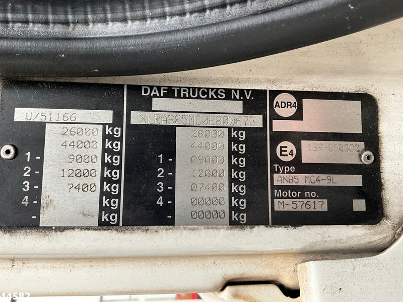 DAF FAN 85 CF 360 HMF 20 Tonmeter laadkraan en crédit-bail DAF FAN 85 CF 360 HMF 20 Tonmeter laadkraan: photos 18