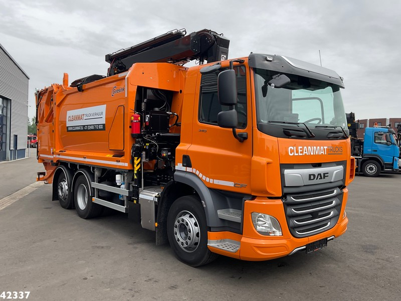 DAF FAN CF 340 Hiab 23 Tonmeter laadkraan - Benne à ordures ménagères: photos 3 DAF FAN CF 340 Hiab 23 Tonmeter laadkraan - Benne à ordures ménagères: photos 3