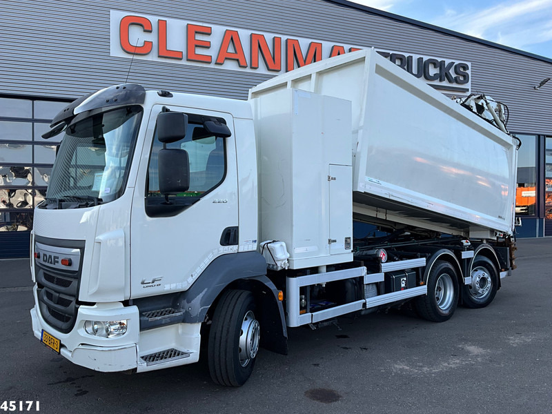 DAF FAN LF 220 Euro 6 Bekker LaGram Glaswagen - Benne à ordures ménagères: photos 3 DAF FAN LF 220 Euro 6 Bekker LaGram Glaswagen - Benne à ordures ménagères: photos 3