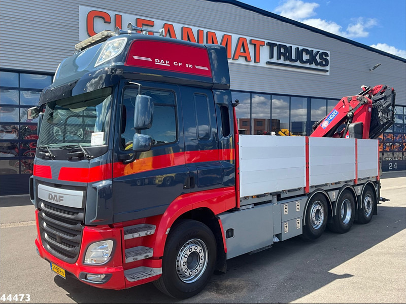 DAF FAQ CF 510 8x2 Euro 6 HMF 40 Tonmeter laadkraan + Fly-JIb - Camion grue: photos 2 DAF FAQ CF 510 8x2 Euro 6 HMF 40 Tonmeter laadkraan + Fly-JIb - Camion grue: photos 2