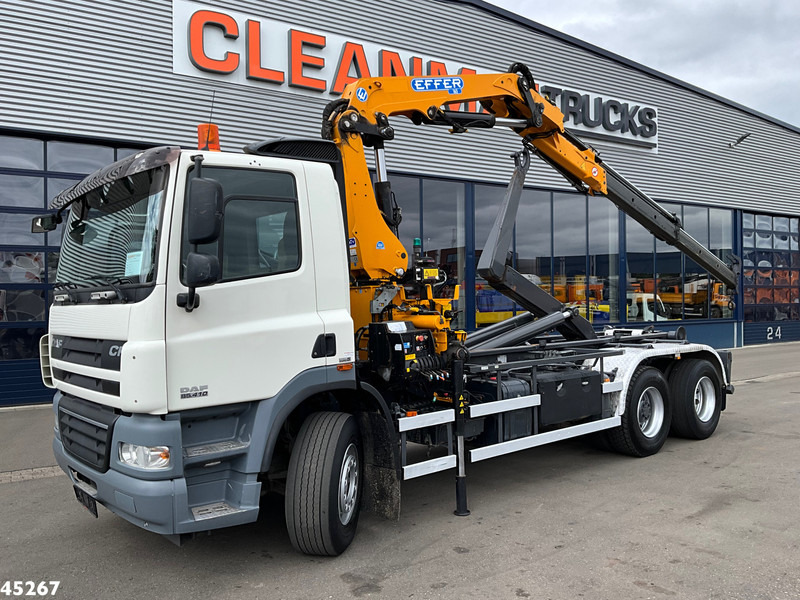 DAF FAS 85 CF 410 Effer 16 Tonmeter laadkraan - Camion ampliroll, Camion grue: photos 1 DAF FAS 85 CF 410 Effer 16 Tonmeter laadkraan - Camion ampliroll, Camion grue: photos 1
