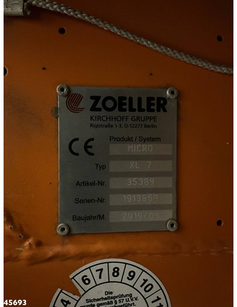 Benne à ordures ménagères FUSO Canter 9C18 Euro 6 Zoeller 7m³ Just 176.158 km!: photos 16 Benne à ordures ménagères FUSO Canter 9C18 Euro 6 Zoeller 7m³ Just 176.158 km!: photos 16