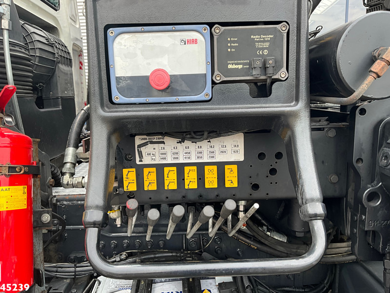 Camion ampliroll, Camion grue Ginaf X 3232 S Euro 5 Manual Hiab 28 Tonmeter laadkraan: photos 10