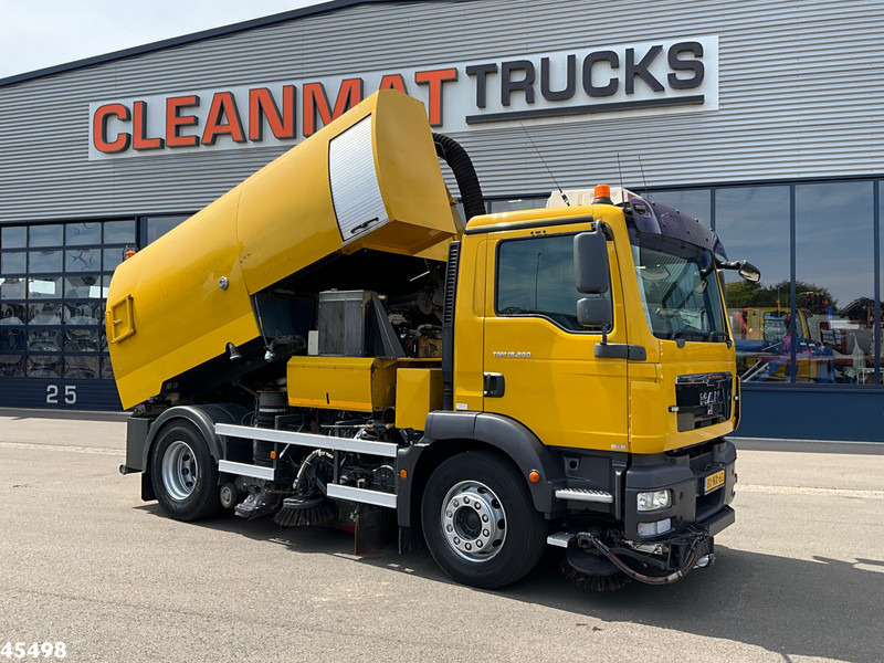 MAN TGM 18.290 4x2 Johnston Beam VT 800 Left and right sweeper - Balayeuse de voirie: photos 1 MAN TGM 18.290 4x2 Johnston Beam VT 800 Left and right sweeper - Balayeuse de voirie: photos 1