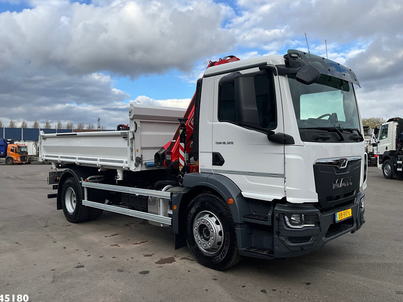 MAN TGM 18.320 Euro 6 Fassi 13 Tonmeter laadkraan NEW AND UNUSED! - Camion benne: photos 4 MAN TGM 18.320 Euro 6 Fassi 13 Tonmeter laadkraan NEW AND UNUSED! - Camion benne: photos 4