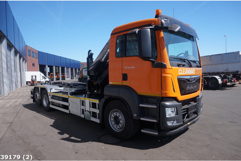 MAN TGS 26.420 HMF 21 Tonmeter laadkraan Just 170.296 km! - Camion ampliroll, Camion grue: photos 3 MAN TGS 26.420 HMF 21 Tonmeter laadkraan Just 170.296 km! - Camion ampliroll, Camion grue: photos 3