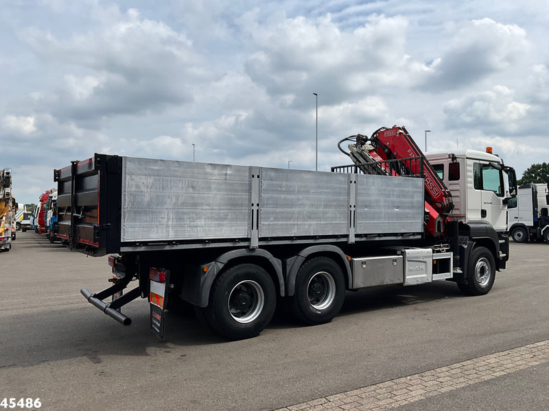 Camion benne, Camion grue MAN TGS 33.460 6x4 Euro 6 Fassi 23 Tonmeter laadkraan Just 137.258 Km!: photos 9