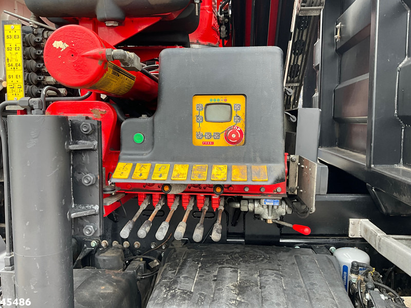 Camion benne, Camion grue MAN TGS 33.460 6x4 Euro 6 Fassi 23 Tonmeter laadkraan Just 137.258 Km!: photos 16