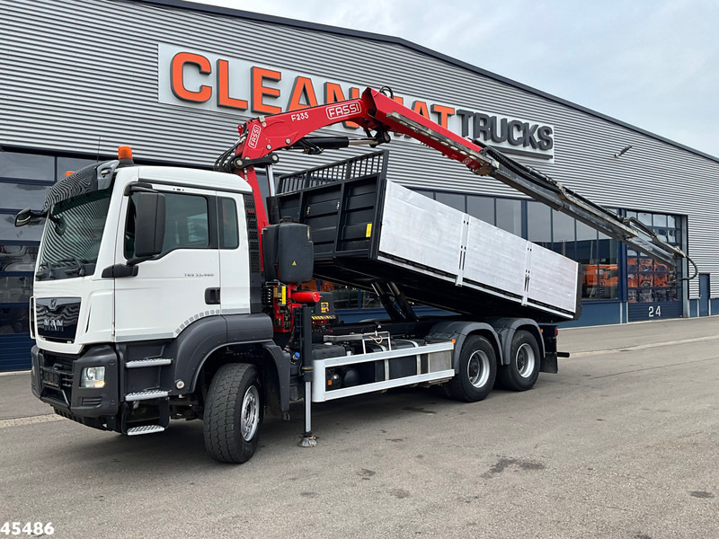 MAN TGS 33.460 6x4 Euro 6 Fassi 23 Tonmeter laadkraan Just 137.258 Km! - Camion benne, Camion grue: photos 1 MAN TGS 33.460 6x4 Euro 6 Fassi 23 Tonmeter laadkraan Just 137.258 Km! - Camion benne, Camion grue: photos 1