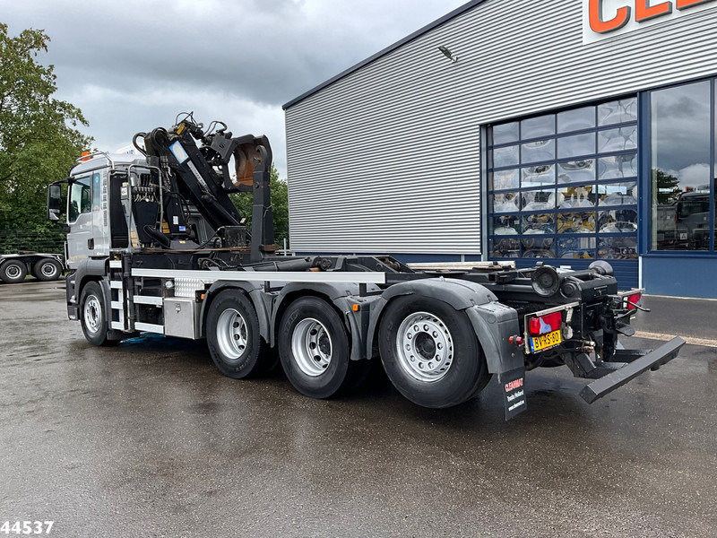 MAN TGS 35.400 8x4 HMF 16 Tonmeter Z-kraan - Camion ampliroll: photos 2 MAN TGS 35.400 8x4 HMF 16 Tonmeter Z-kraan - Camion ampliroll: photos 2