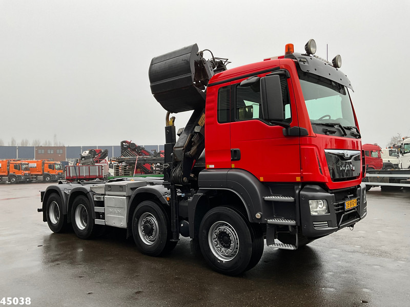 MAN TGS 35.400 8x6 Euro 6 HMF 16 Tonmeter Z-kraan - Camion ampliroll, Camion grue: photos 3 MAN TGS 35.400 8x6 Euro 6 HMF 16 Tonmeter Z-kraan - Camion ampliroll, Camion grue: photos 3