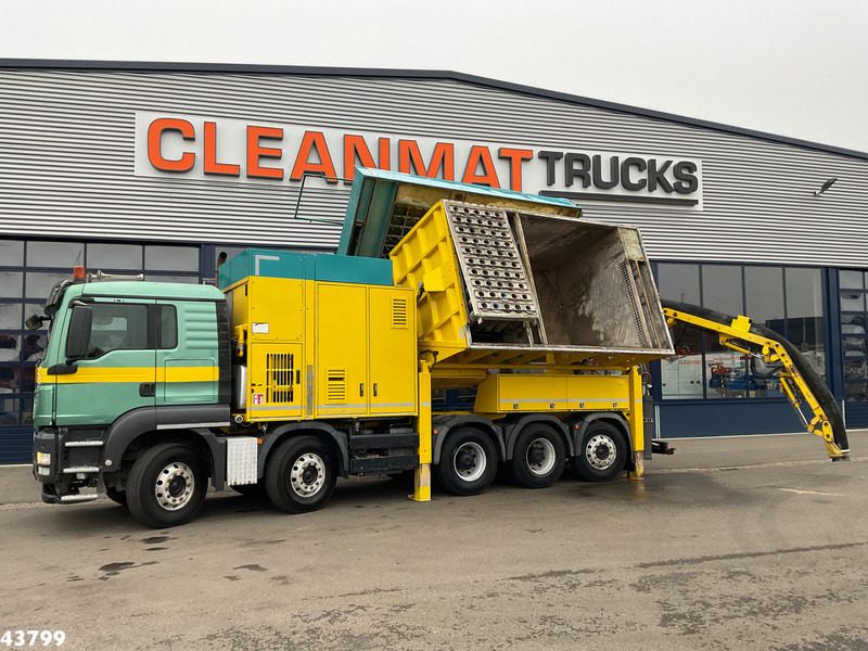 MAN TGS 35.480 10x4 RSP Tridem Saugbagger 10m³ - Camion hydrocureur: photos 1 MAN TGS 35.480 10x4 RSP Tridem Saugbagger 10m³ - Camion hydrocureur: photos 1