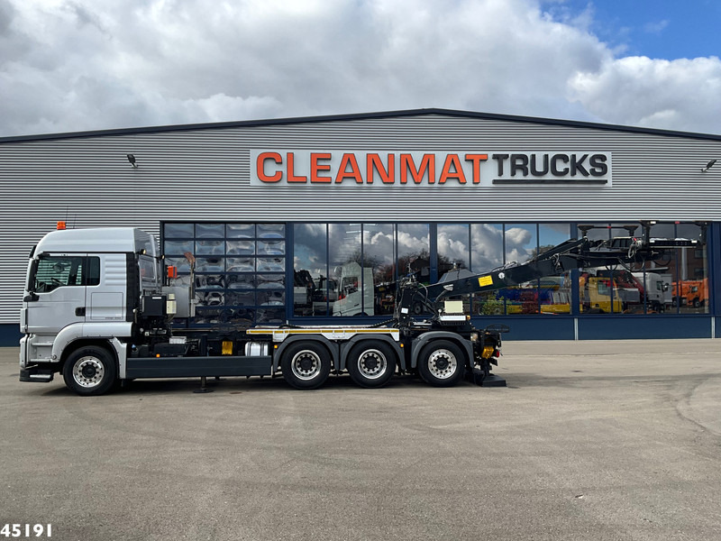 MAN TGS 35.480 Euro 6 8x4 Deuringer Garagetransporter - Camion porte-conteneur/ Caisse mobile: photos 2 MAN TGS 35.480 Euro 6 8x4 Deuringer Garagetransporter - Camion porte-conteneur/ Caisse mobile: photos 2