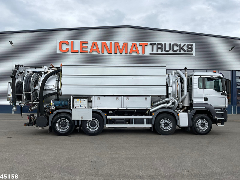 MAN TGS 41.440 8x4 Euro 6 Wicom Combi Just 85.658 km! - Camion hydrocureur: photos 1 MAN TGS 41.440 8x4 Euro 6 Wicom Combi Just 85.658 km! - Camion hydrocureur: photos 1