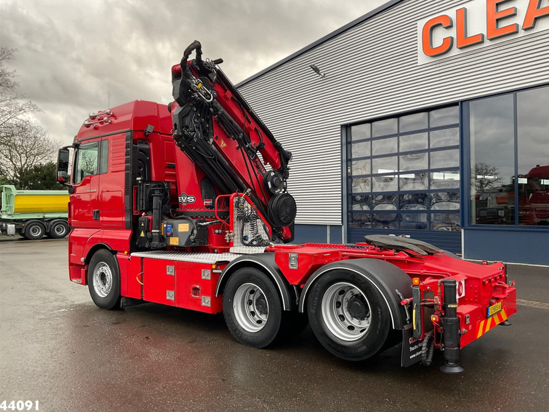 MAN TGX 28.510 HMF 50 Tonmeter laadkraan + Fly-Jib - Camion grue: photos 3 MAN TGX 28.510 HMF 50 Tonmeter laadkraan + Fly-Jib - Camion grue: photos 3