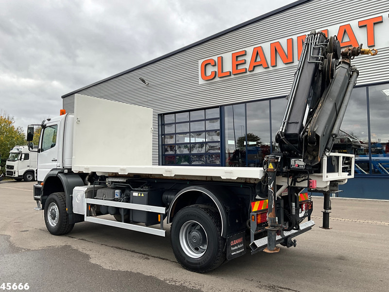 Mercedes-Benz AXOR 1929 4x4 VDL 14 Ton haakarmsysteem + Laadplateau met Hiab 14 Tonmeter laadkraan - Camion grue: photos 2 Mercedes-Benz AXOR 1929 4x4 VDL 14 Ton haakarmsysteem + Laadplateau met Hiab 14 Tonmeter laadkraan - Camion grue: photos 2