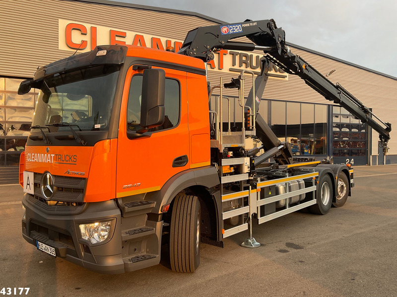 Mercedes-Benz Actros 2643 Euro 6 HMF 23 Tonmeter laadkraan - Camion ampliroll, Camion grue: photos 1 Mercedes-Benz Actros 2643 Euro 6 HMF 23 Tonmeter laadkraan - Camion ampliroll, Camion grue: photos 1