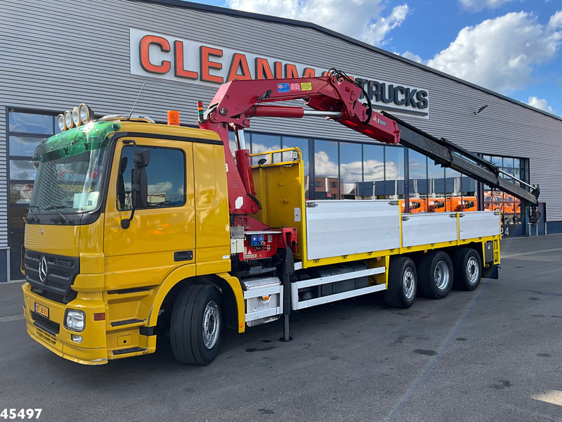 Mercedes-Benz Actros 3541 8x2 HMF 25 Tonmeter laadkraan - Camion grue: photos 1 Mercedes-Benz Actros 3541 8x2 HMF 25 Tonmeter laadkraan - Camion grue: photos 1