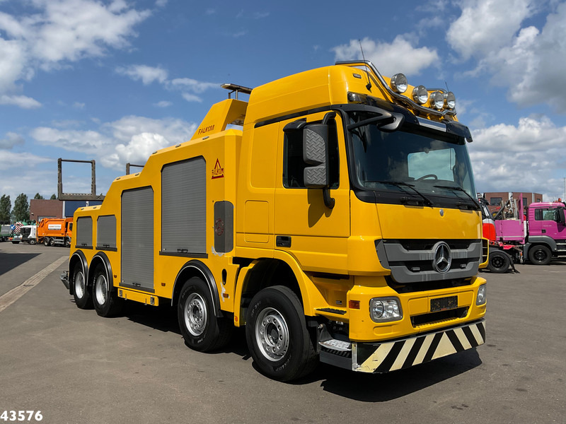 Remorqueuse Mercedes-Benz Actros 4148 K 8x4 Falkom Abschlepp met WSK Just 144.539 km!: photos 11