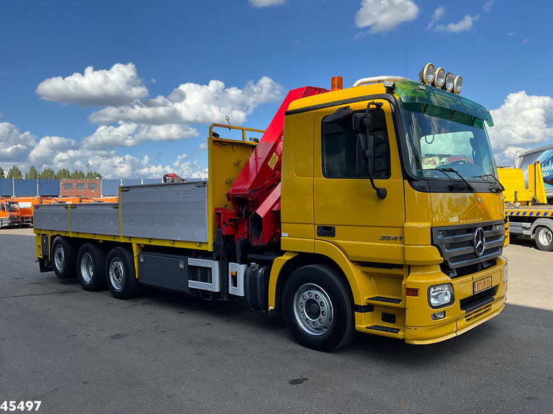 Mercedes-Benz Actros 4541 8x2 HMF 25 Tonmeter laadkraan - Camion grue: photos 4 Mercedes-Benz Actros 4541 8x2 HMF 25 Tonmeter laadkraan - Camion grue: photos 4