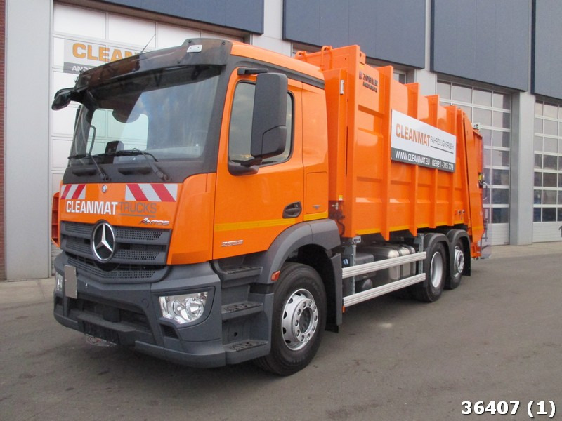 Mercedes-Benz Antos 2533 Zoeller 21,5m3 - Benne à ordures ménagères: photos 1 Mercedes-Benz Antos 2533 Zoeller 21,5m3 - Benne à ordures ménagères: photos 1