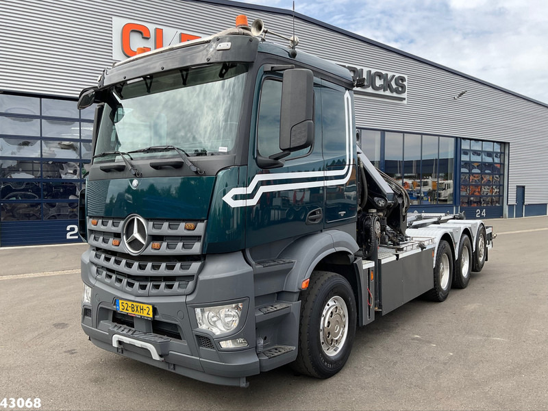 Mercedes-Benz Arocs 3251 8x4 Euro 6 Hiab 28 Tonmeter laadkraan - Camion ampliroll, Camion grue: photos 2 Mercedes-Benz Arocs 3251 8x4 Euro 6 Hiab 28 Tonmeter laadkraan - Camion ampliroll, Camion grue: photos 2