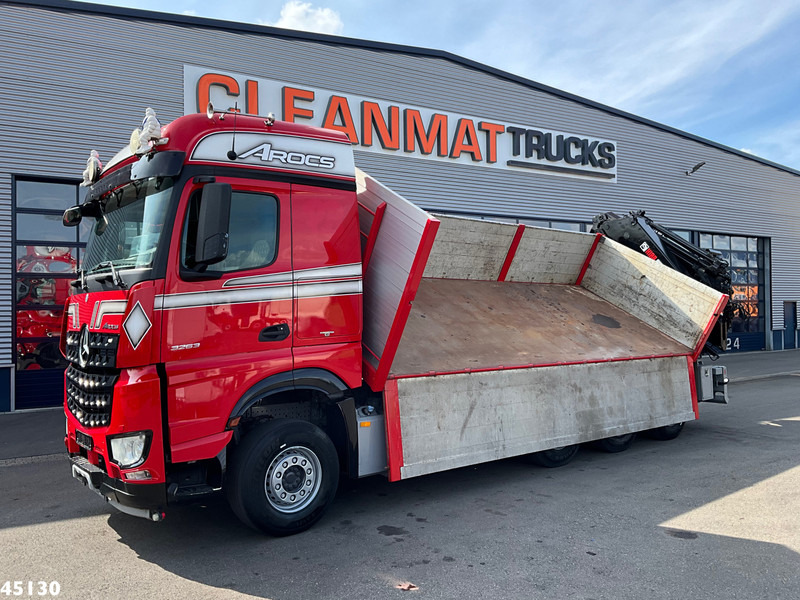 Mercedes-Benz Arocs 3263 8x4 Hiab 37 Tonmeter laadkraan + Fly-Jib - Camion benne, Camion grue: photos 2 Mercedes-Benz Arocs 3263 8x4 Hiab 37 Tonmeter laadkraan + Fly-Jib - Camion benne, Camion grue: photos 2