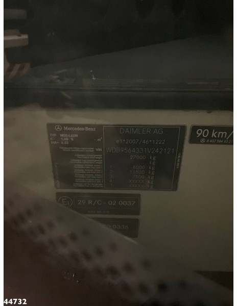 Benne à ordures ménagères Mercedes-Benz Econic 2630 Euro 6 CNG Norba MF 300 18m³ 2 compartimenten just 137.620 km!: photos 18 Benne à ordures ménagères Mercedes-Benz Econic 2630 Euro 6 CNG Norba MF 300 18m³ 2 compartimenten just 137.620 km!: photos 18