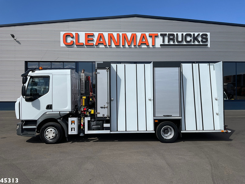 Renault D 220 Euro 6 Fassi 2,3 Tonmeter laadkraan Just 153.536 km! - Camion grue: photos 3 Renault D 220 Euro 6 Fassi 2,3 Tonmeter laadkraan Just 153.536 km! - Camion grue: photos 3