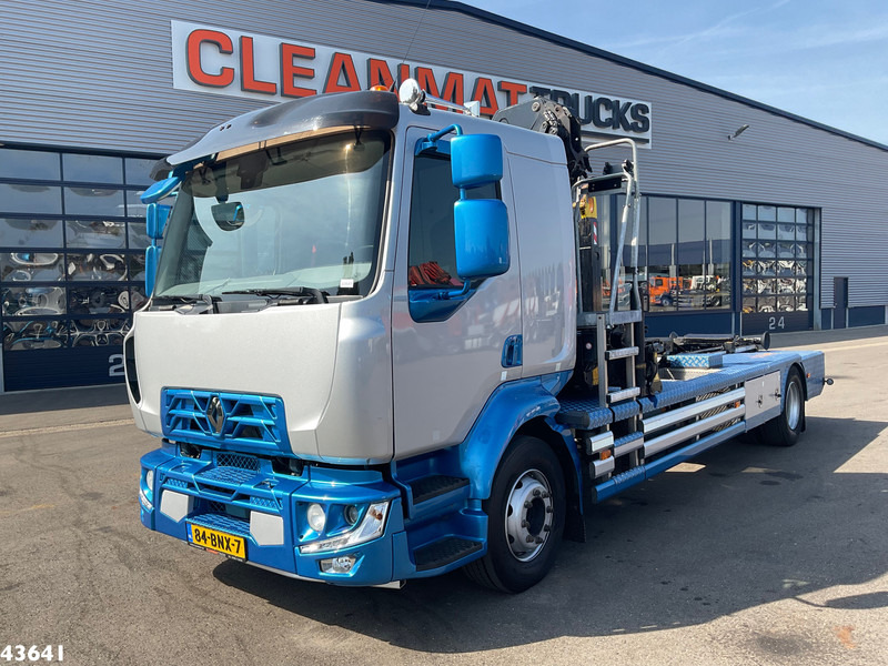 Renault D 240 Euro 6 HMF 10 Tonmeter laadkraan Just 66.850 km! - Camion ampliroll, Camion grue: photos 2 Renault D 240 Euro 6 HMF 10 Tonmeter laadkraan Just 66.850 km! - Camion ampliroll, Camion grue: photos 2