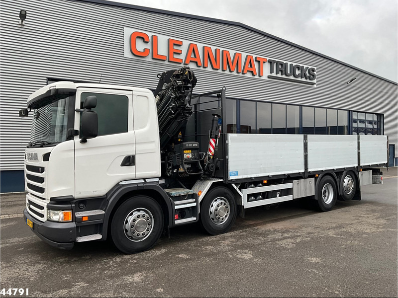 Scania G 450 8x2 Euro 6 Hiab 32 Tonmeter laadkraan Just 114.221 km! - Camion grue: photos 2 Scania G 450 8x2 Euro 6 Hiab 32 Tonmeter laadkraan Just 114.221 km! - Camion grue: photos 2