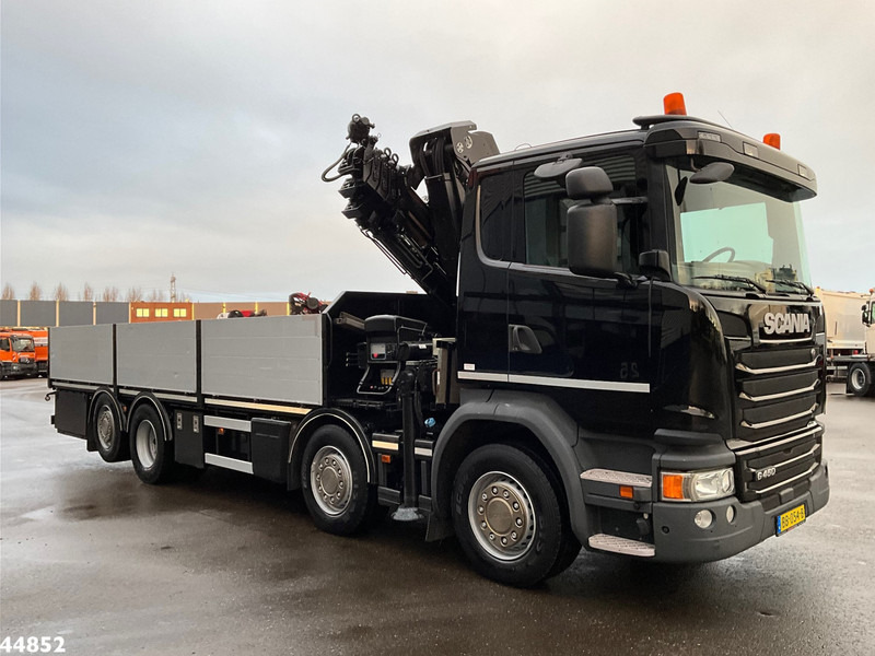 Scania G 450 Euro 6 Hiab 28 Tonmeter laadkraan - Camion grue: photos 5 Scania G 450 Euro 6 Hiab 28 Tonmeter laadkraan - Camion grue: photos 5