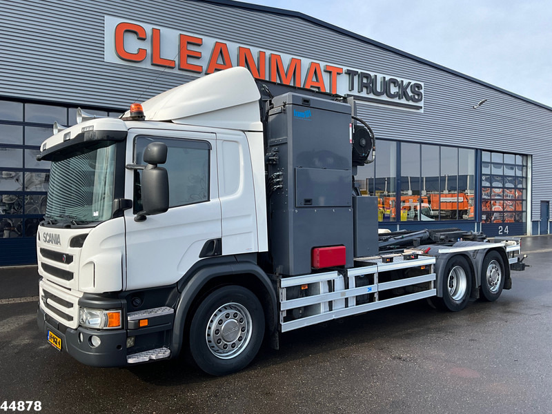 Scania P 280 6x2 Euro 6 VDL Translift zijlader Just 159.334 km! - Benne à ordures ménagères: photos 4 Scania P 280 6x2 Euro 6 VDL Translift zijlader Just 159.334 km! - Benne à ordures ménagères: photos 4
