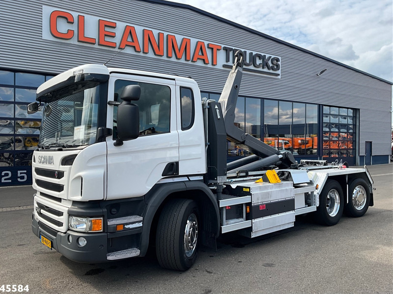 Scania P 340 Euro 6 CNG 21 Ton haakarmsysteem Just 140.611 km! - Camion ampliroll: photos 1 Scania P 340 Euro 6 CNG 21 Ton haakarmsysteem Just 140.611 km! - Camion ampliroll: photos 1