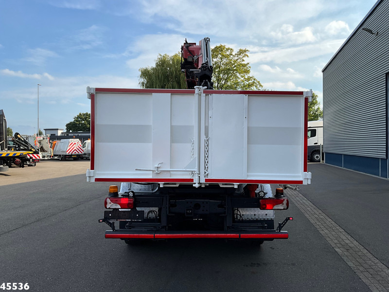 Camion benne, Camion grue Scania P 340 Euro 6 CNG HMF 25 Tonmeter laadkraan Just 72.852 km!: photos 7