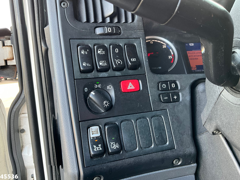 Camion benne, Camion grue Scania P 340 Euro 6 CNG HMF 25 Tonmeter laadkraan Just 72.852 km!: photos 16
