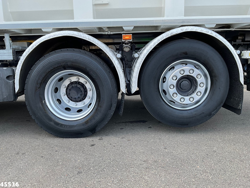 Camion benne, Camion grue Scania P 340 Euro 6 CNG HMF 25 Tonmeter laadkraan Just 72.852 km!: photos 11