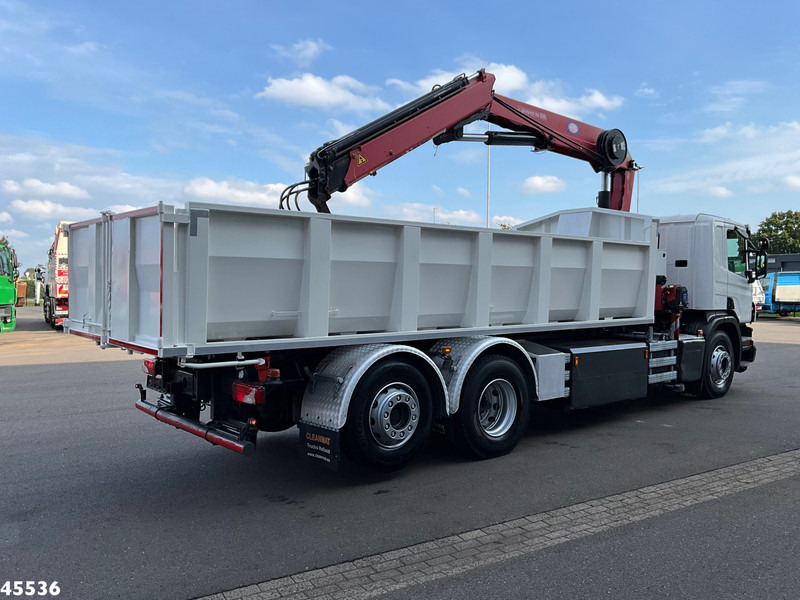 Scania P 340 Euro 6 CNG HMF 25 Tonmeter laadkraan Just 72.852 km! - Camion benne, Camion grue: photos 5 Scania P 340 Euro 6 CNG HMF 25 Tonmeter laadkraan Just 72.852 km! - Camion benne, Camion grue: photos 5