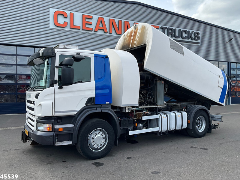 Scania P 340 Koks 7m³ Wegdekreiniger - Balayeuse de voirie: photos 2 Scania P 340 Koks 7m³ Wegdekreiniger - Balayeuse de voirie: photos 2