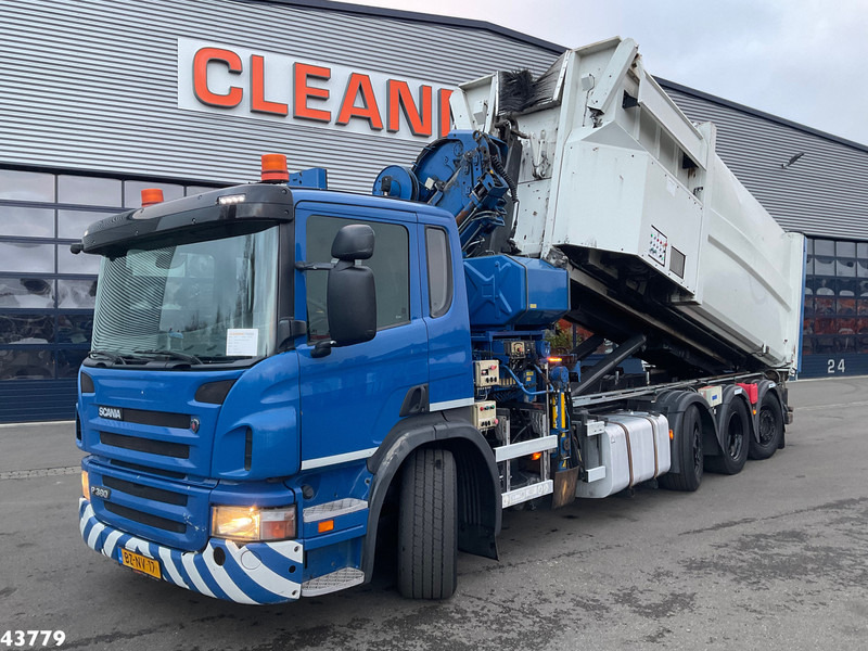 Scania P 360 8x2 Hiab 21 Tonmeter laadkraan - Camion ampliroll, Camion grue: photos 2 Scania P 360 8x2 Hiab 21 Tonmeter laadkraan - Camion ampliroll, Camion grue: photos 2
