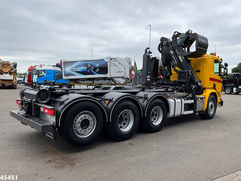 Scania P 410 8x4 Euro 6 Palfinger 14 Tonmeter Z-kraan - Camion ampliroll, Camion grue: photos 4 Scania P 410 8x4 Euro 6 Palfinger 14 Tonmeter Z-kraan - Camion ampliroll, Camion grue: photos 4