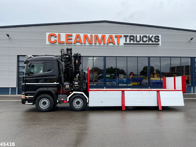 Scania R 480 8x2 Retarder Hiab 47 Tonmeter laadkraan + Fly-Jib! Just 242.931 km! - Camion grue: photos 4 Scania R 480 8x2 Retarder Hiab 47 Tonmeter laadkraan + Fly-Jib! Just 242.931 km! - Camion grue: photos 4